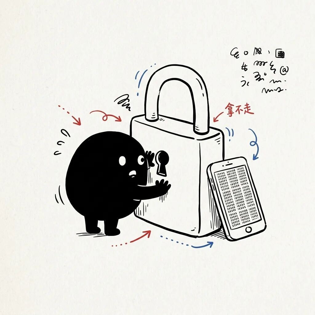 数据带不走