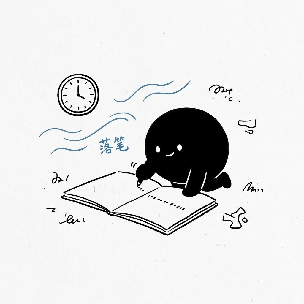 落笔